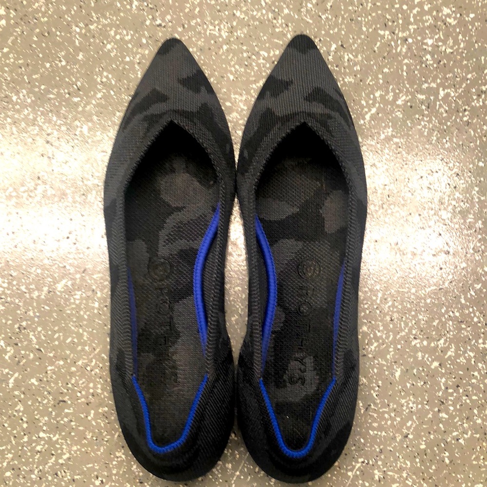 GUC Rothys black camo points 9.5